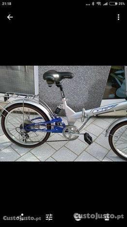 Bicicleta Desdobrável Nova Roda 20 Em Alumínio