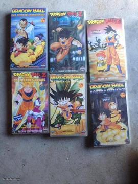 cassetes video Dragon Ball