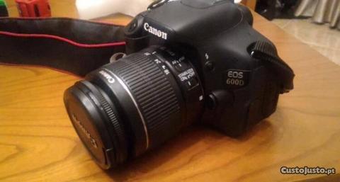 Canon 600D + lente so 13 mil disparos (Negociavel)