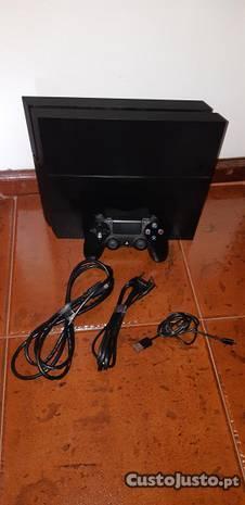 Ps4 500 GB + Comando Original + Cabos