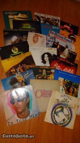 discos LP's anos 70 e 80