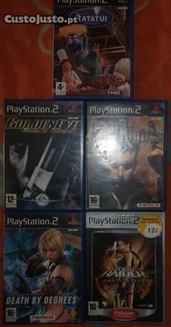 5 jogos PS2