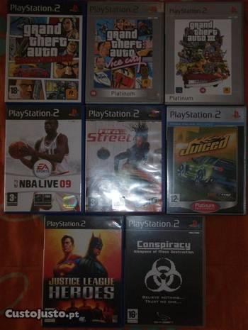 8 jogos PS2