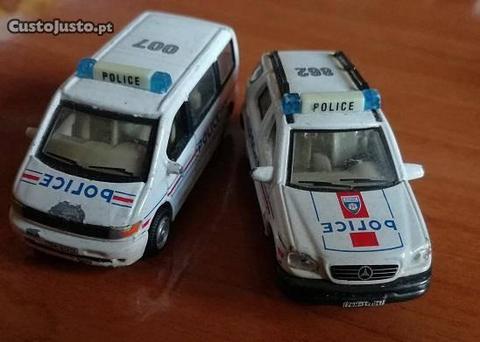 2 Carros da Polícia MERCEDES M-Class e Vito New