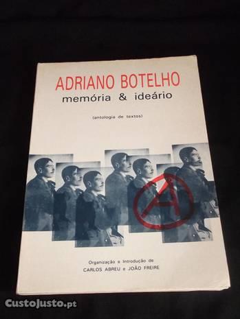 Livro Memória & Ideário Adriano Botelho Açores