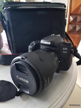 Canon 77D lente 135-18 mm