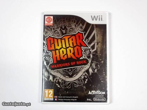 Guitar Hero Warriors of Rock - Nintendo Wii