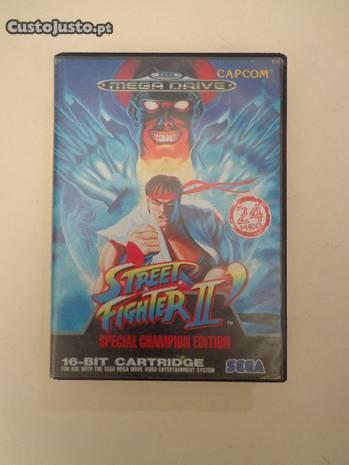Jogo Mega Drive - Street Fighter II