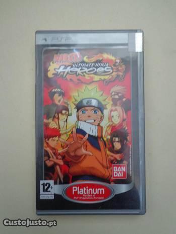Jogo PSP - Naruto - Ultimate Ninja Heroes