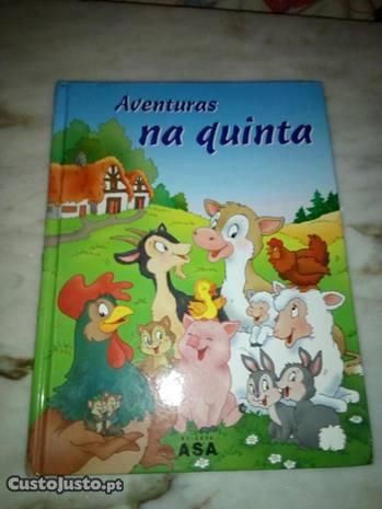 Livro Infantil Aventuras na Quinta