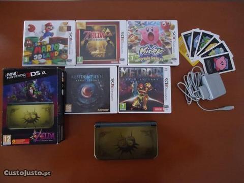 Nintendo 3DS XL + Jogos para 3DS