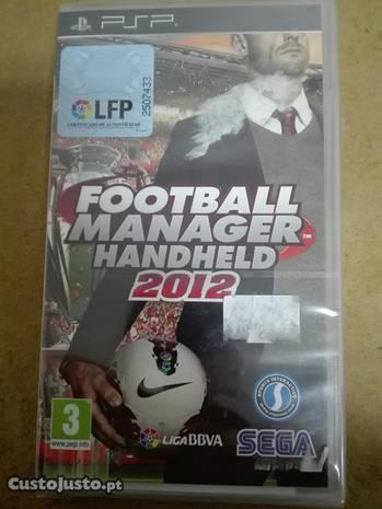 Jogo Football Manager 2012 PSP- Novo