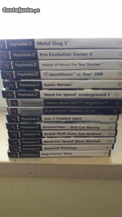 Varios jogos PS 2