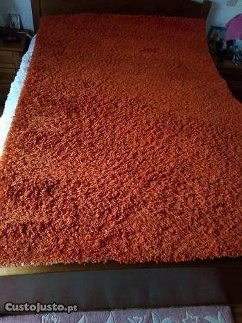Carpete laranja de sala ou quarto (como nova)