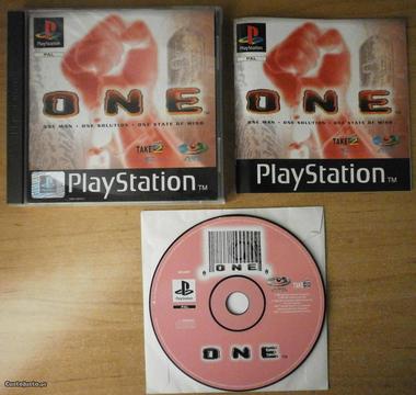 ONE - sony playstation ps1