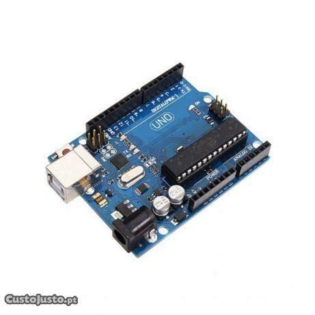 Arduino Uno R3 novo + breadboard