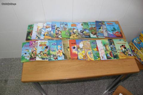 Conjunto de 30 livros da Disney