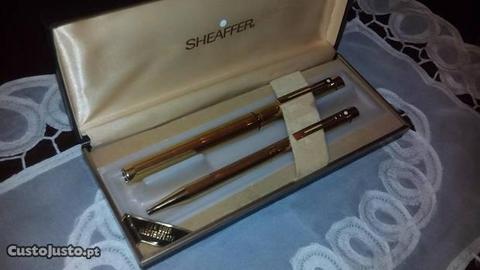 Conjunto canetas colecção Sheaffer Ouro-Targa1005