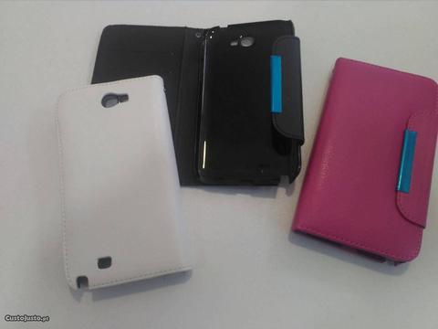 Capa Flip com janela Samsung Note 2 n7100