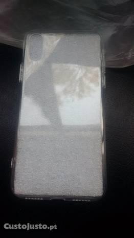 Capa silicone transparente nova para Iphone X