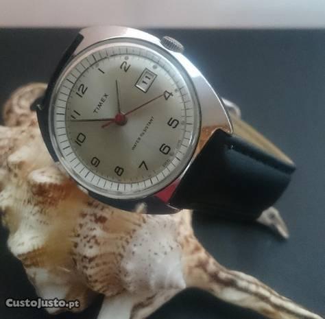 Timex - Relógio Vintage 1975 (cal.M25) c/ novo