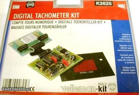 Velleman Kit Tacómetro Digital são 2 novos