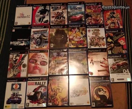 Lote de jogos para PS2 (Playstation 2)