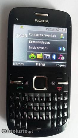 Nokia C3 rede meo