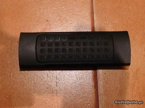 Comando Air Mouse com teclado iluminado