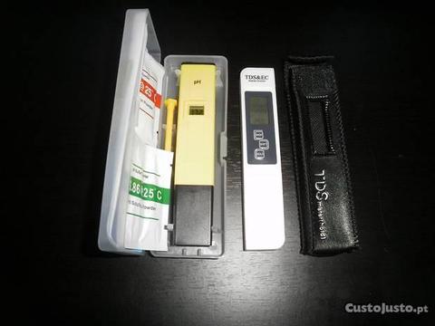 Medidor digital pH +Medidor TDS & EC-PORTES GRÁTIS