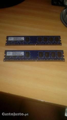 Memória ram DDR2 desktop