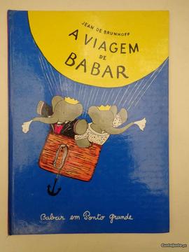 Livro Banda Desenhada - A Viagem de Babar