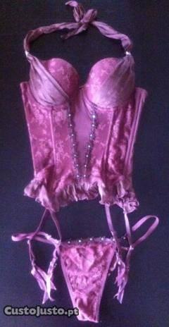 Conjunto de corpete e tanga Darling (original)