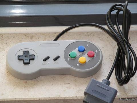 Super Nintendo: Comando novo a estrear