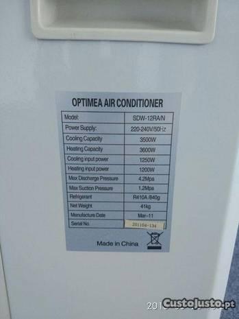 Ar condicionado portátil automático