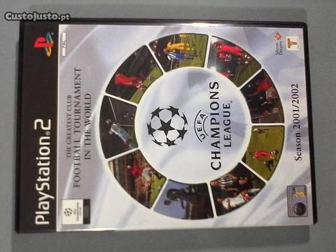 Jogo Original Ps2 UEFA Champions League 01/02