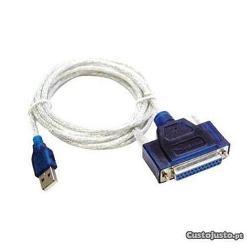 Adaptador/Conversor USB 2.0- Paralelo/25 pinos