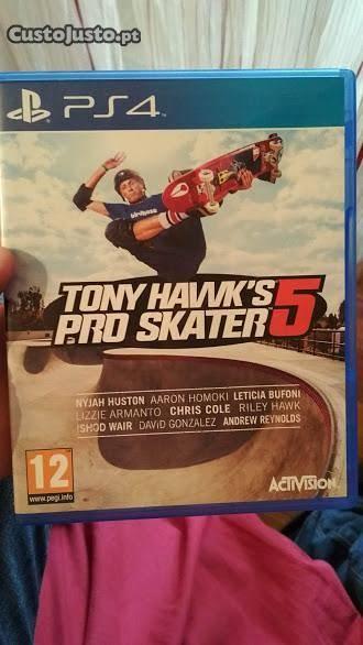 Tony Hawks pro skater 5 ps4 troca retomas