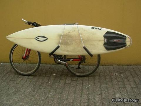 Suporte de surf para bicicleta