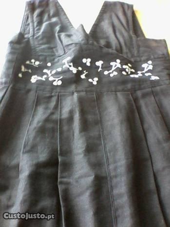 Vestido algodão (preto)