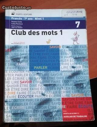 Club des Mots 1 Francês 7º Porto Ed