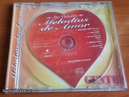 CD Melodias de Amor São Valentim 1999 Revista