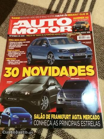 Revista Automotor n 195 Set/05 Smart Renault Seat