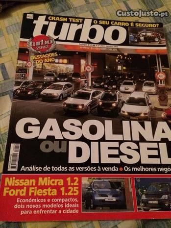 Revista Turbo n 256 Jan/03 Nissan Porsche Volvo