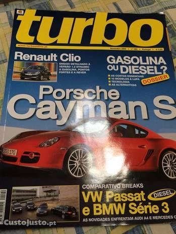 Revista Turbo n 290 Nov/05 Nissan Bentley Volvo