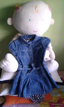 Vestido de ganga
