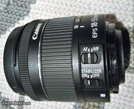 Objetiva Canon EF-S 18-55mm IS STM - Nova