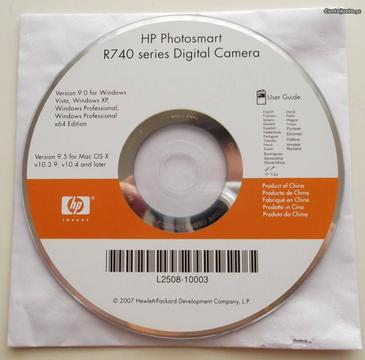 Software para Instalação de Máquina Fotográfica Hp