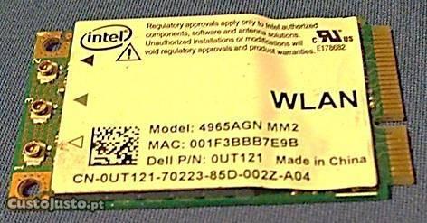 Placa de rede WLAN WI-FI para portátil DELL