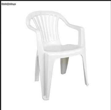30 Cadeiras da jardim branca standard